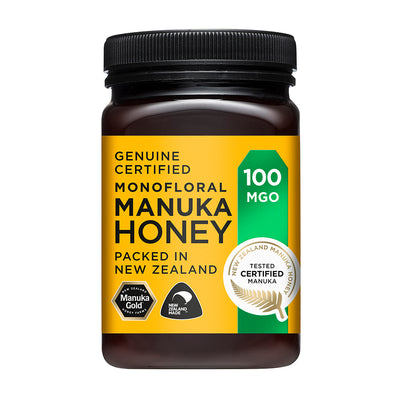 Manuka Gold - 100 MGO Manuka Honey 500g